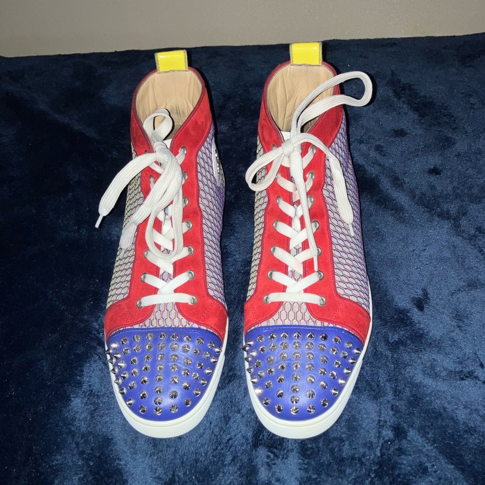 Christian Louboutin Louis Spike Men’s Sneakers